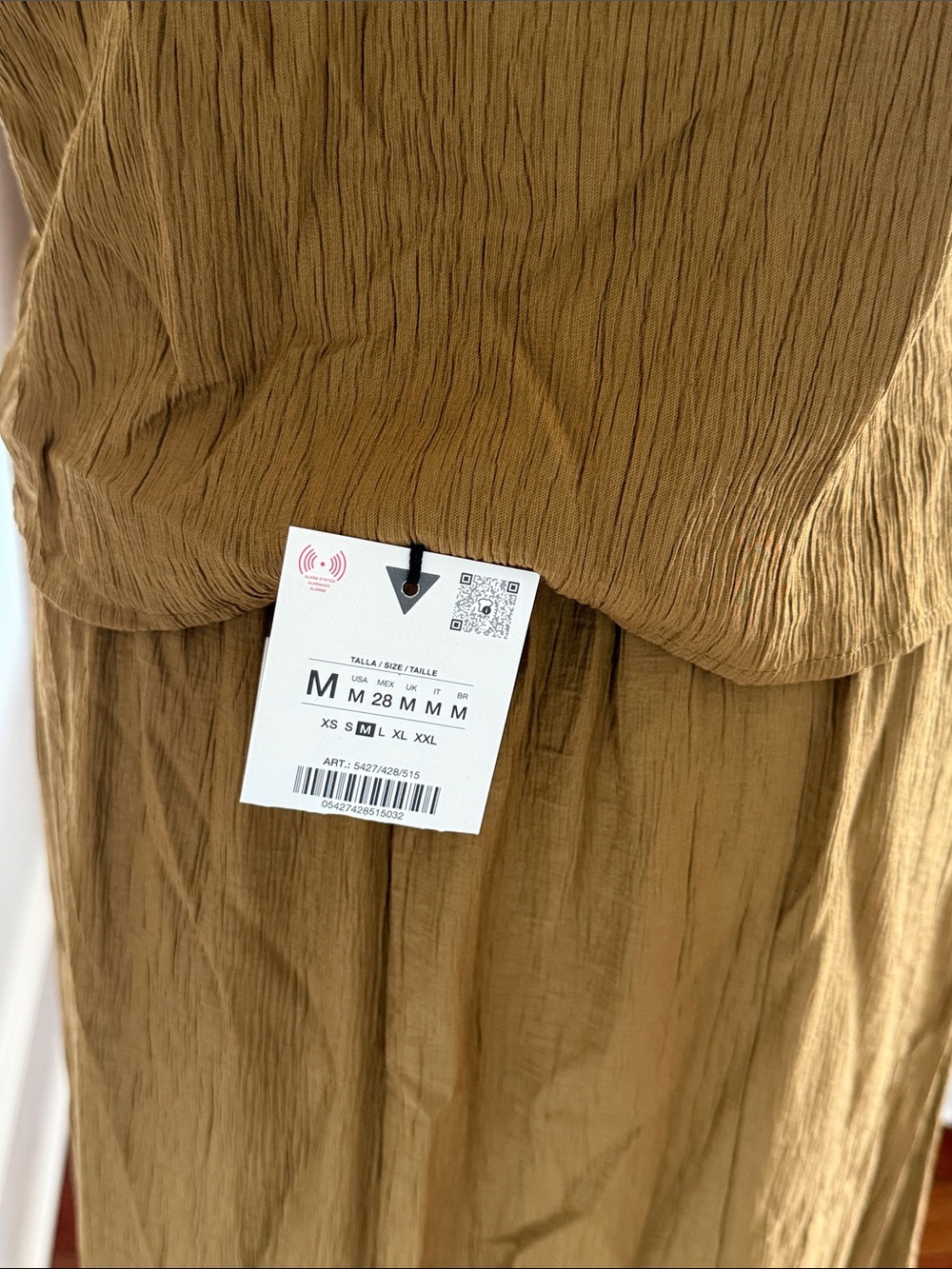 Zara Sleeveless Wrap Maxi Dress in Mustard - Picture 3 of 4